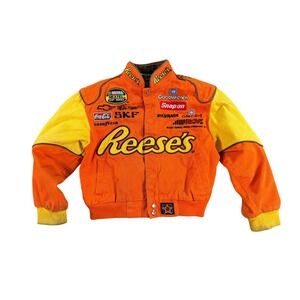 Chase Authentics NASCAR Reese's Racing Jacket Kids Small Orange Kevin Harvick